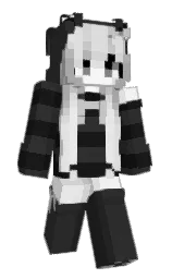 mine shaft and cod gray Minecraft skin — Classic model