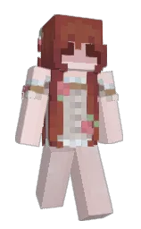 llbuu's Minecraft skin wearing the Pan cape