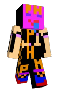 Front of Minecraft skin
