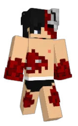 Vitor_jbs's Minecraft skin wearing the Menace cape