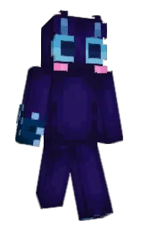 violet and haiti Minecraft skin — Slim model — first worn by springtrap33