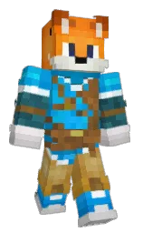 cerulean and tussock Minecraft skin — Classic model