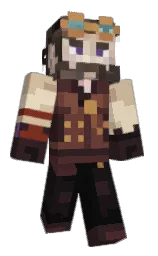 cocoa brown and cowboy Minecraft skin — Classic model
