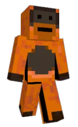 RazQos's Minecraft skin wearing the Migrator cape