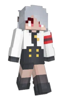 Front of BeanRedBean's skin
