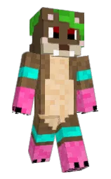 quincy and shingle fawn Minecraft skin — Slim model