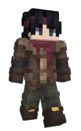modresso's Minecraft skin wearing the Migrator cape