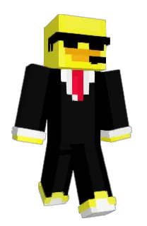 Front of Radaboy's skin