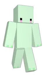 WinterFlop's Minecraft skin wearing the Pan cape