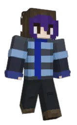 mondo and shark Minecraft skin — Classic model — first worn by _K1_K1_