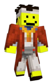 Front of Pitza's skin