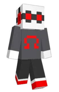 Front of OMEGABART's skin