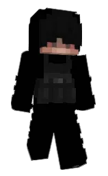 C8G's Minecraft skin wearing the Copper cape