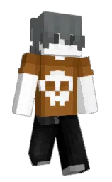 copper canyon and white Minecraft skin — Slim model — first worn by forNorth