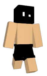 BlueZek's Minecraft skin wearing the Pan cape