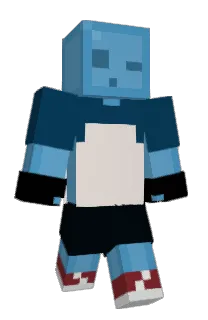 Front of daxorid's skin