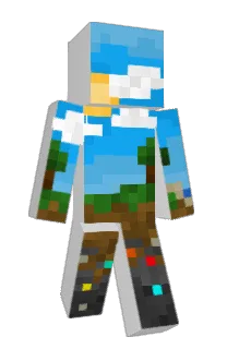 Front of Minecraft skin