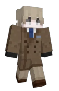 Front of itsen's skin