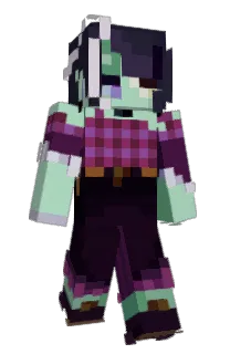 Front of Haiinya's skin