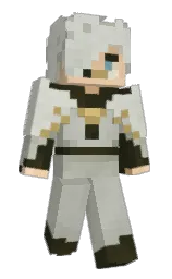 Chaozilla's Minecraft skin wearing the Cherry Blossom cape