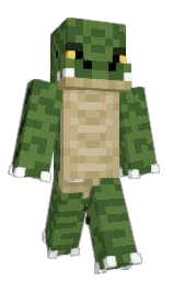 fern green and chalet green Minecraft skin — Classic model
