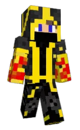 Exizek's Minecraft skin wearing the Migrator cape