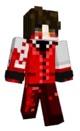 PixStormYT's Minecraft skin wearing the 15th Anniversary cape