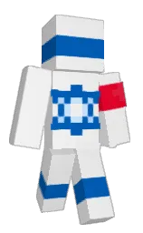 concrete and endeavour Minecraft skin — Classic model — first worn by KRUCAR