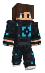 woodsmoke and shark Minecraft skin — Classic model