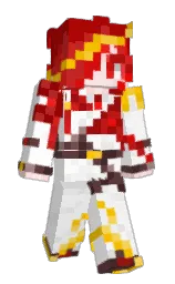 white and congo brown Minecraft skin — Slim model