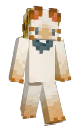 merino and parchment Minecraft skin — Slim model — first worn by Avesfelidae