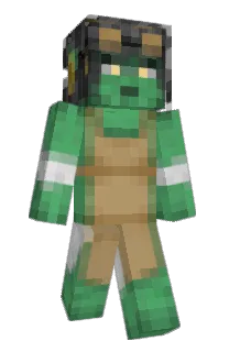 Front of Indiscriminate's skin