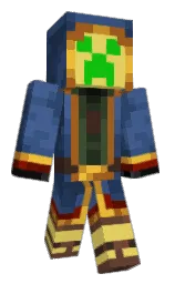 confetti and cloud burst Minecraft skin — Classic model
