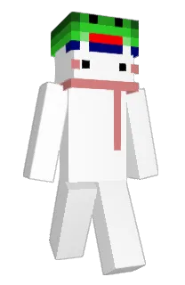 Front of Minecraft skin