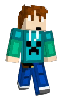 Front of Minecraft skin