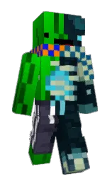 ItsJustPickles's Minecraft skin wearing the Twisted cape