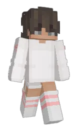 Peerdagoat's Minecraft skin wearing the Moonlight Trail cape