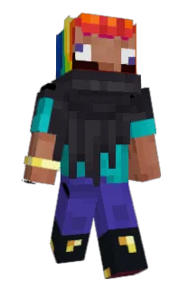 Front of zervation's skin