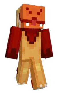 Front of Exaviary's skin