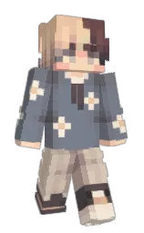 Back of altoparker's skin