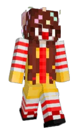 bright sun and metallic copper Minecraft skin — Slim model — first worn by celycakez