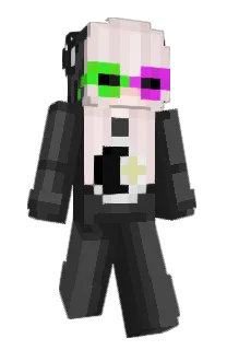 Front of Misspelld's skin