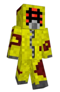 Front of Carrotzep's skin