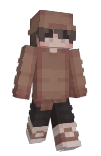 Front of mineter's skin