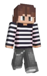 Slim Minecraft skin