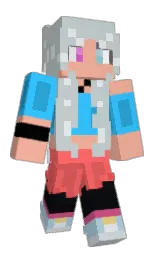 tiara and wewak Minecraft skin — Slim model — first worn by _Kitsu_VR_