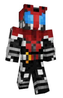 Front of KamenRiderFugk's skin