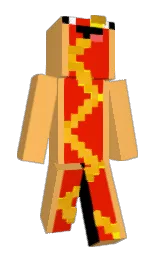 Matty5's Minecraft skin wearing the Migrator cape