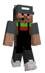 mako and black Minecraft skin — Classic model