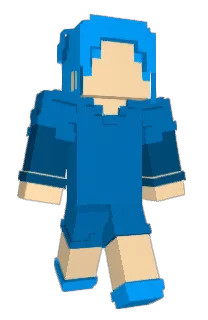 Front of Thunbit's skin
